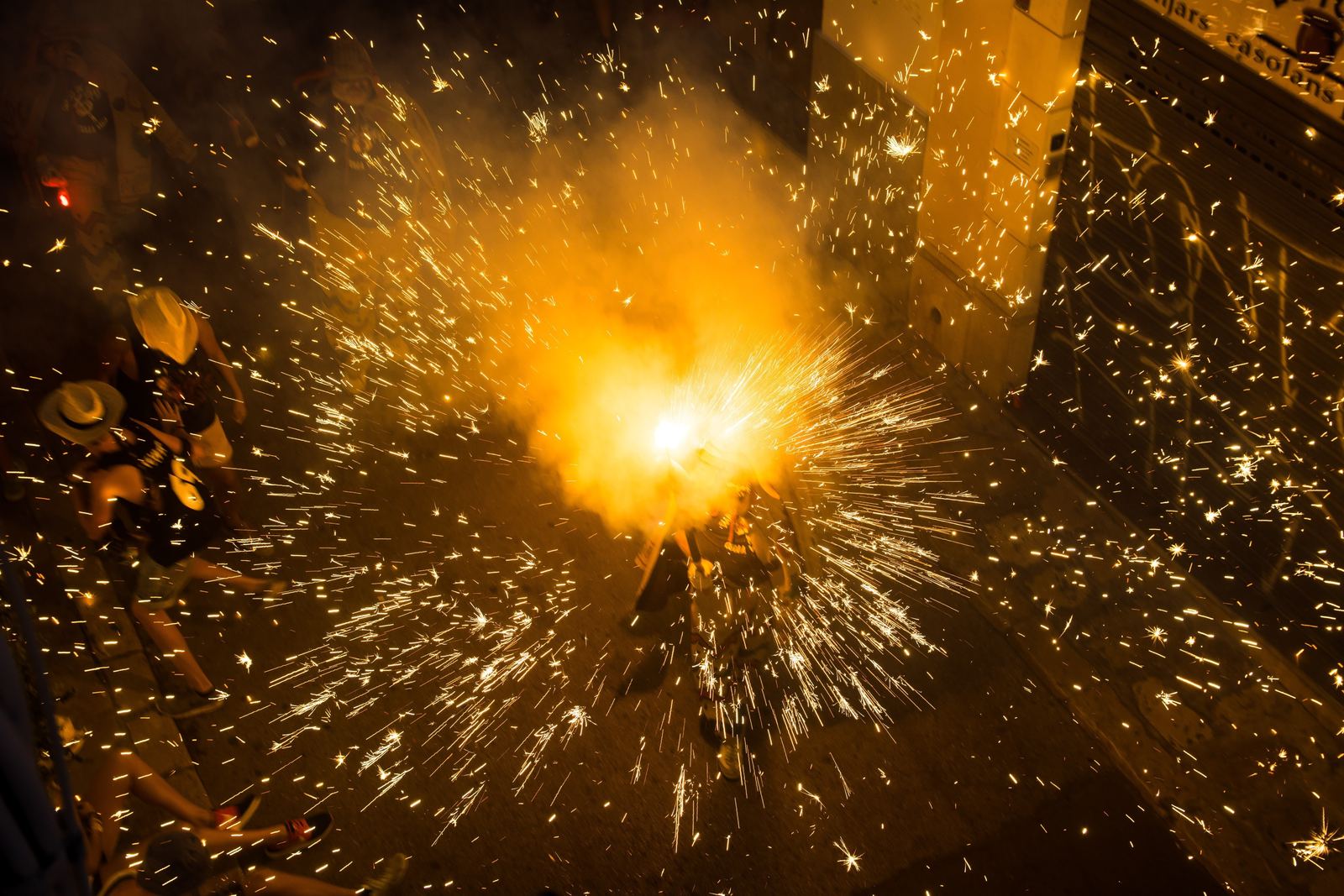 Correfoc en la Fiesta Mayor de Sitges